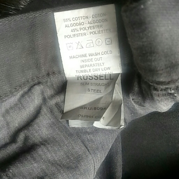 Dl961 Men's Premium Denim Russell Slim Straight 40 - Picture 7 of 8